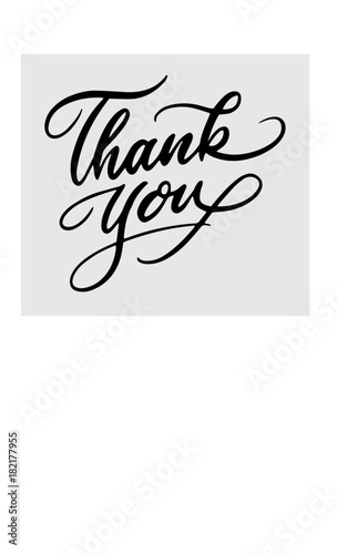 thank you handwriting typography. Good use for logotype, symbol, cover label, product, brand, poster title or any graphic design you want. Easy to use or change color
 