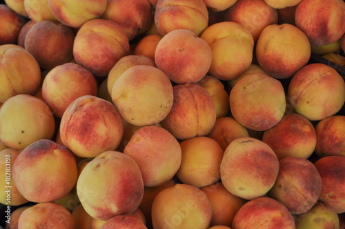 peach fruit food background