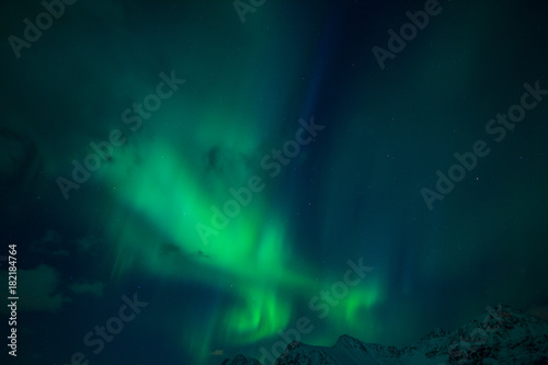 Northern lights (Aurora borealis). Norway, Lofoten  © vitaprague