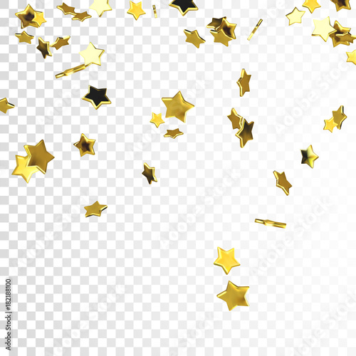 Golden Star Confetti