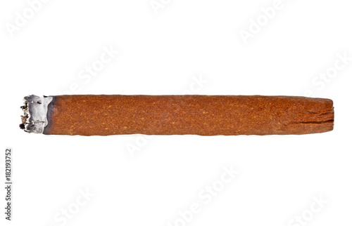 Cigar on a white background