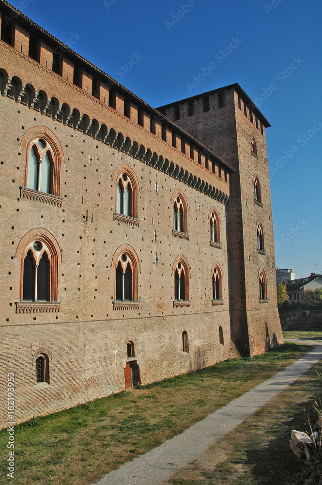 Fototapeta premium Pavia, il castello visconteo