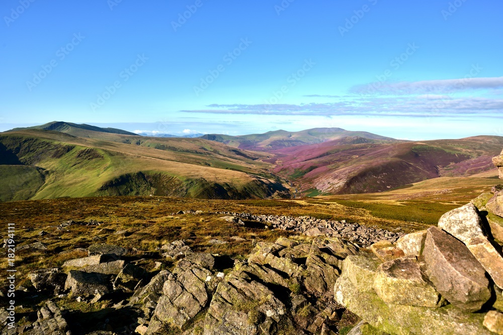 Along the Cumbria Way to Skiddaw