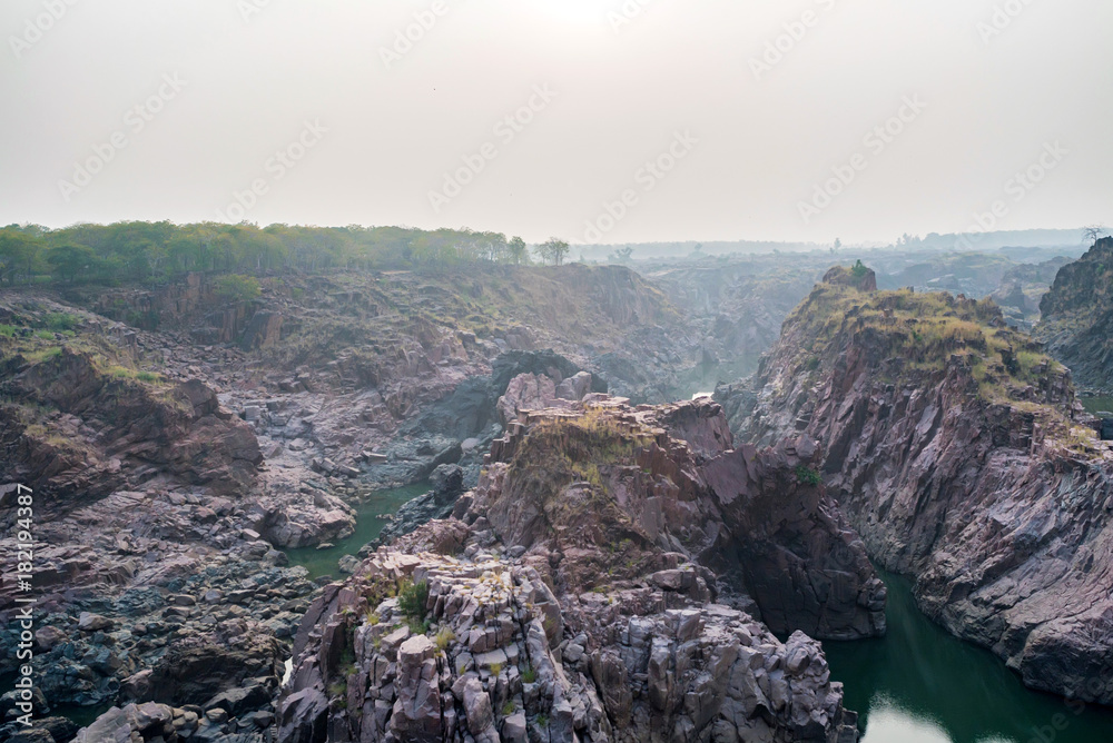 Fototapeta premium Beautiful Indian landscape with Raneh fall