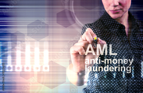 Anti Money Laundering Concept (AML) photo