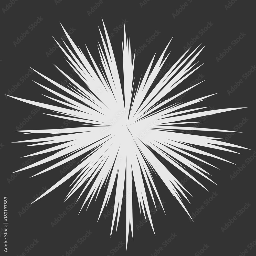 Abstract Star Explosion