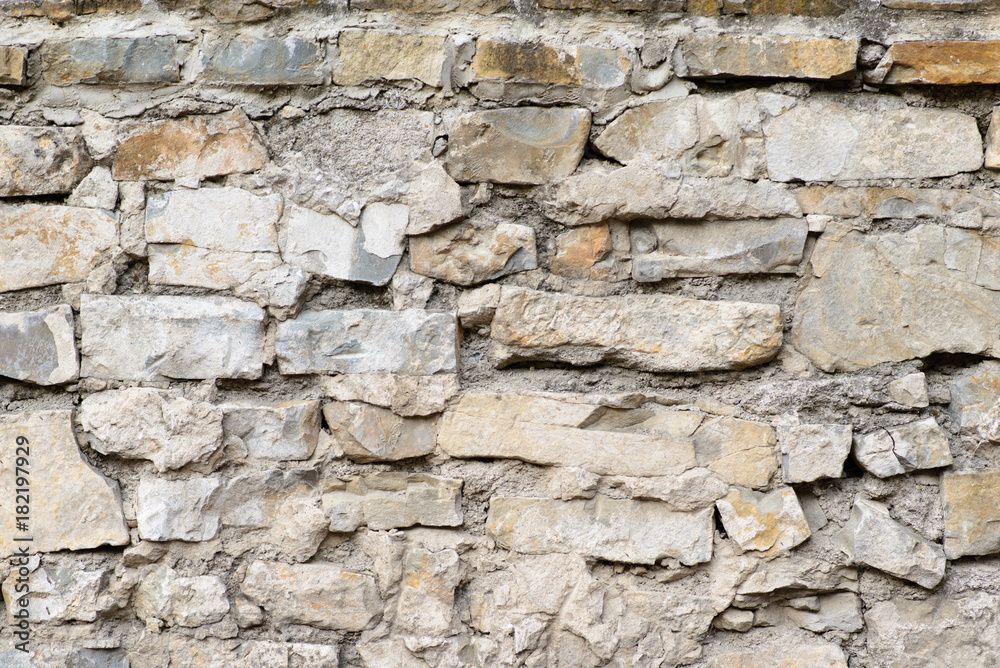 dilapidated brick wall with collapsed plaster dilapidated brick wall with collapsed plaster