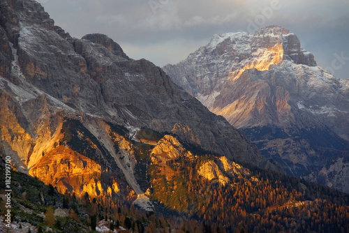Sorapis in the Dolomites, Italy, Europe © Rechitan Sorin