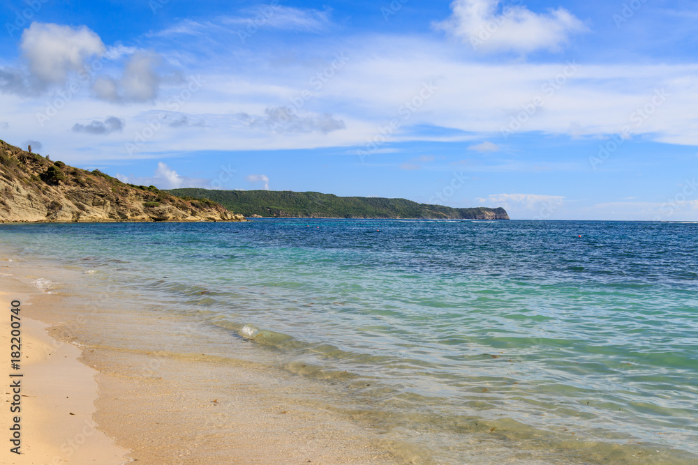 Obraz premium Antiguan Coastal Landscape