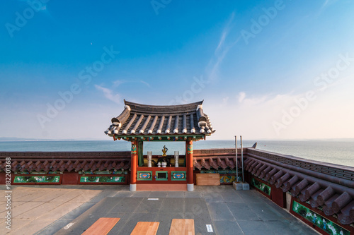 Seosan-si, Chungcheongnam-do, South Korea - Ganworam Hermitage in Seosan-si. photo