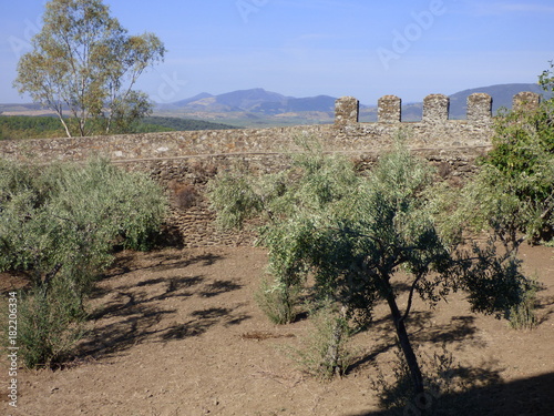 Pueblo abandonado de Garanadilla en Caceres ( Extremadura, España)