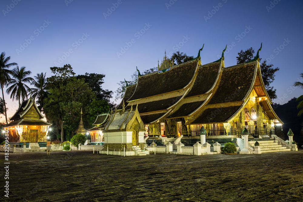 Obraz premium Wat Xieng Thong in Luang Prabang