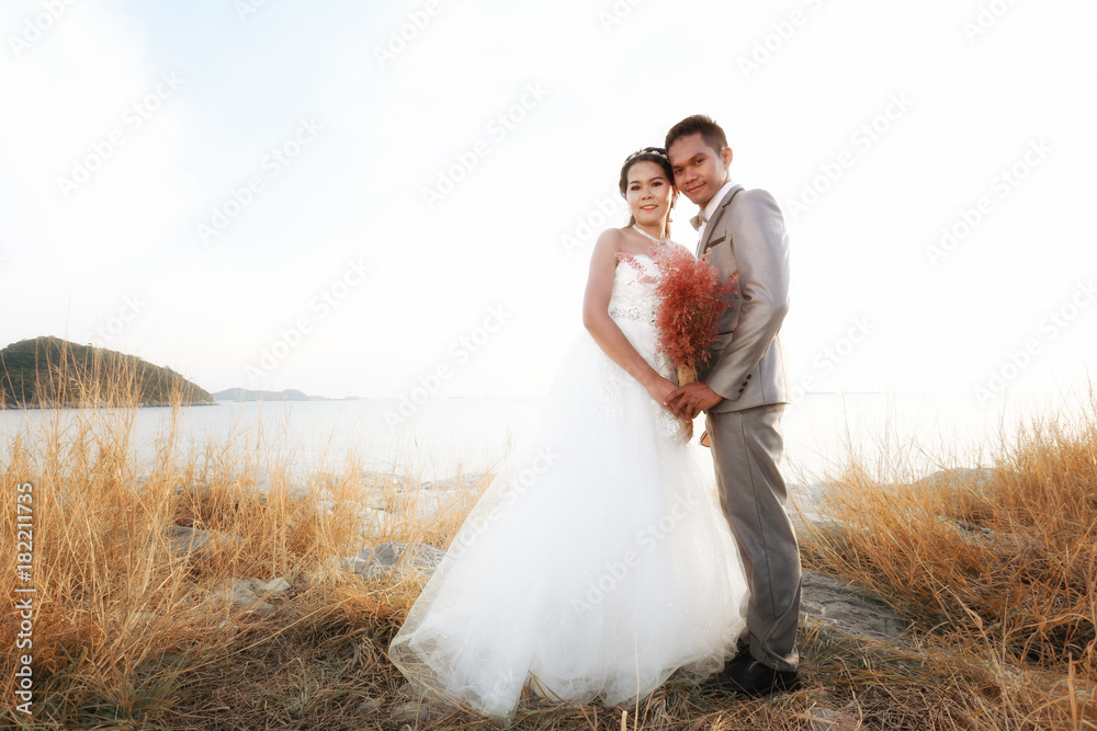 Asian love couples in pre wedding photography. Asian love couples in pre wedding photography.