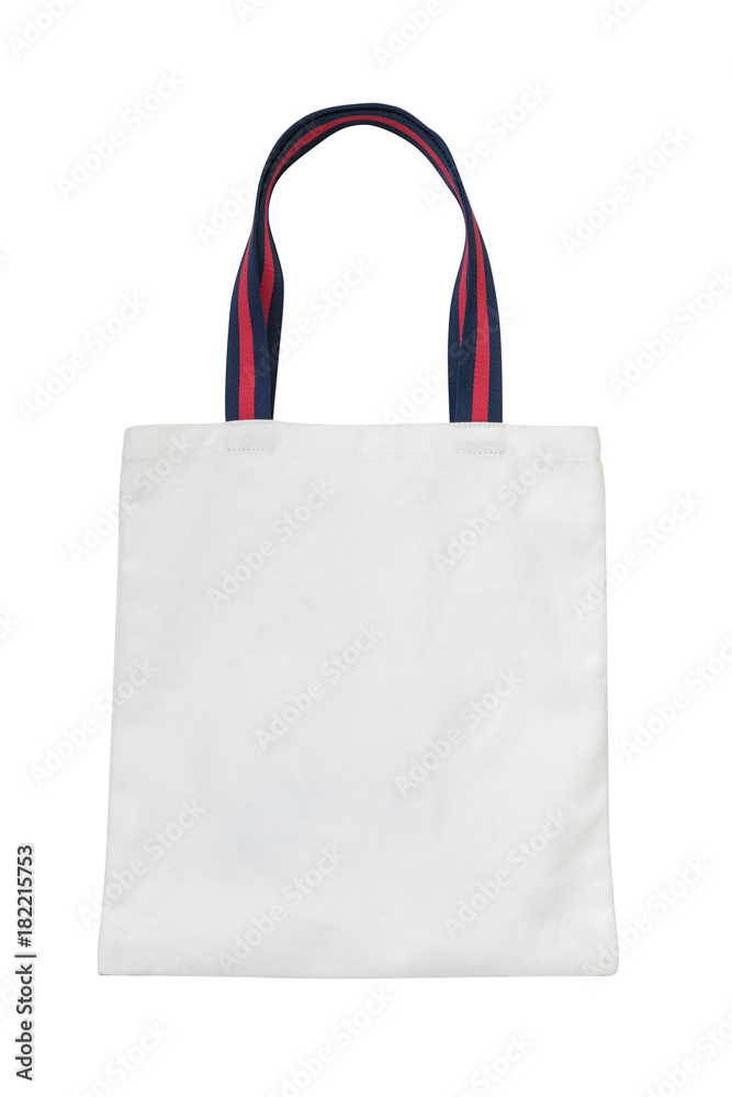 canvas tote bag isolated on white background canvas tote bag isolated on white background