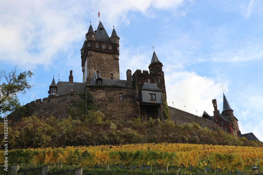 Cochem castle, Germany, Mosel valley