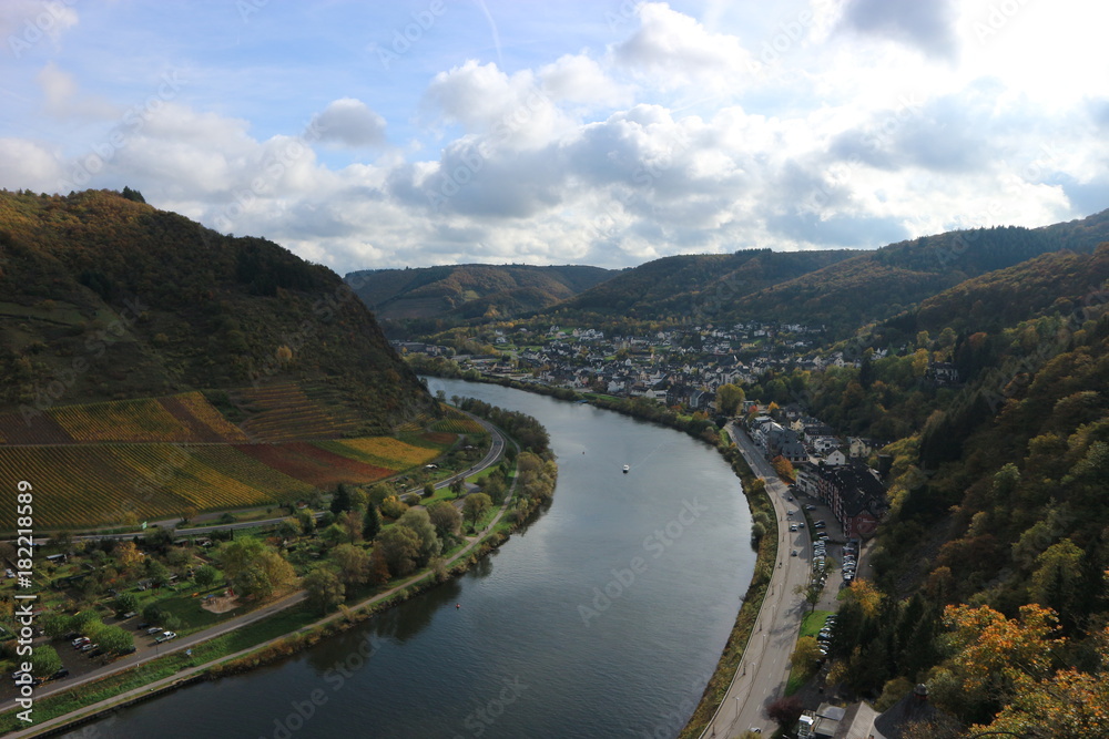 View of the Mosel river