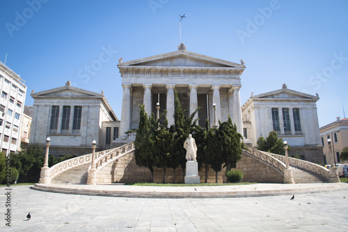 The national library of Athens, the capital of Greece 