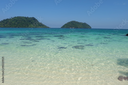 beautiful sea in Thailand