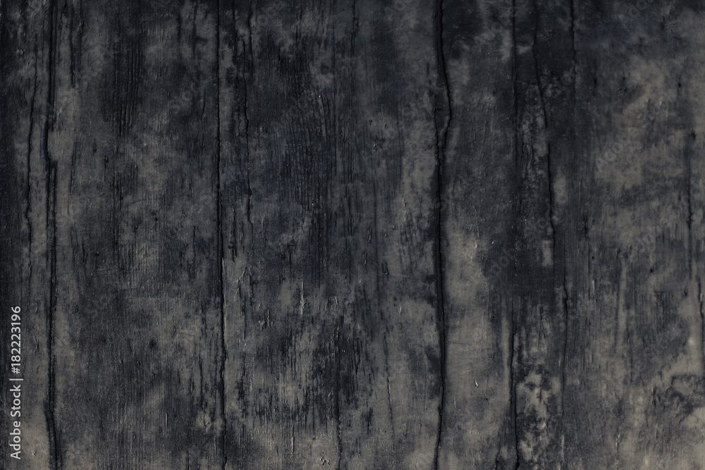 Fototapeta premium Black Wood planks background or wooden texture.