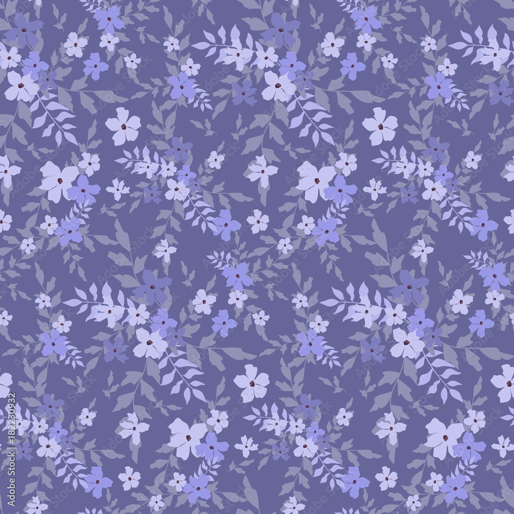 Fashionable pattern in small flowers. Floral seamless background for textiles, fabrics, covers, wallpapers, print, gift wrapping and scrapbooking. Raster copy. Fashionable pattern in small flowers. Floral seamless background for textiles, fabrics, covers, wallpapers, print, gift wrapping and scrapbooking. Raster copy.