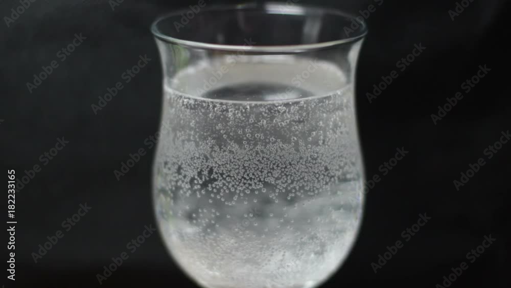 Drops Of Ink In A Glass Drops Of Ink In A Glass