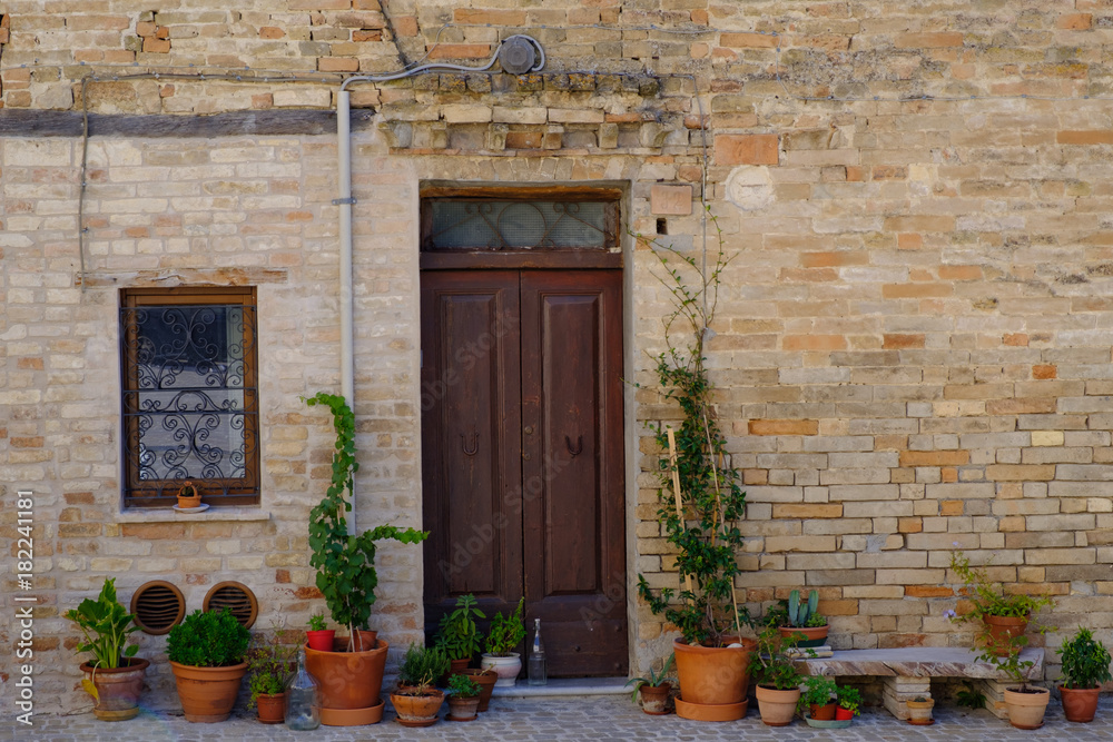 Village of Moresco, Marche