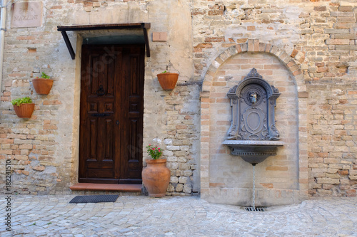 Village of Moresco, Marche