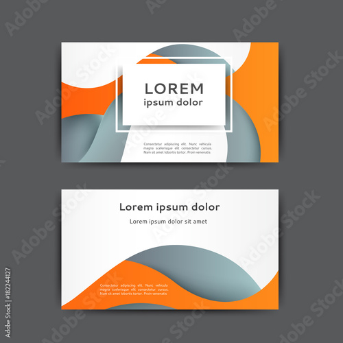 Business card template