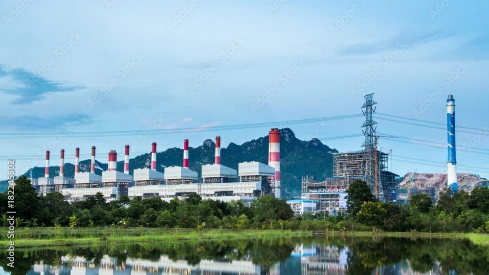 Part of a pit with big mining truck working