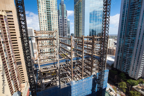 Canvas Print Sydney Building Construction