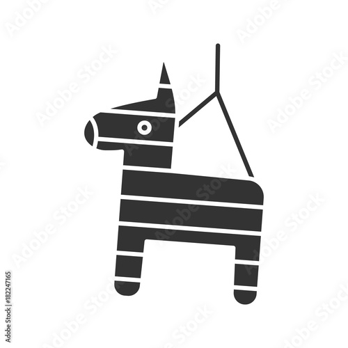Pinata glyph icon