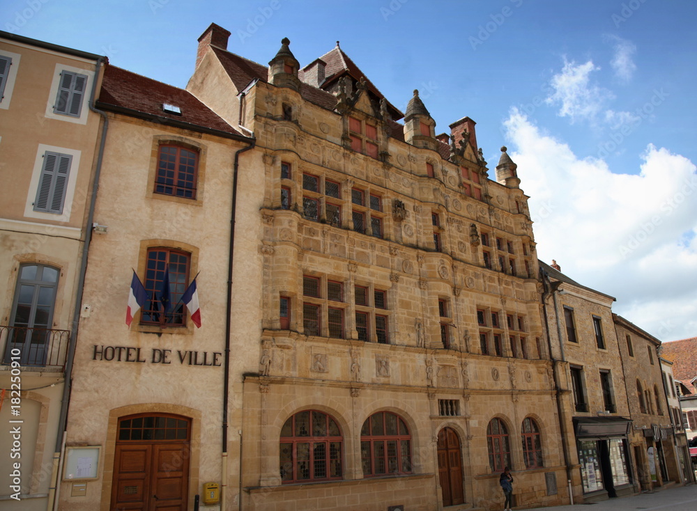 Hôtel de Ville à Paray-Le-Monial.