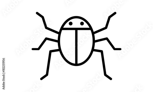 Bug Icon Illustration