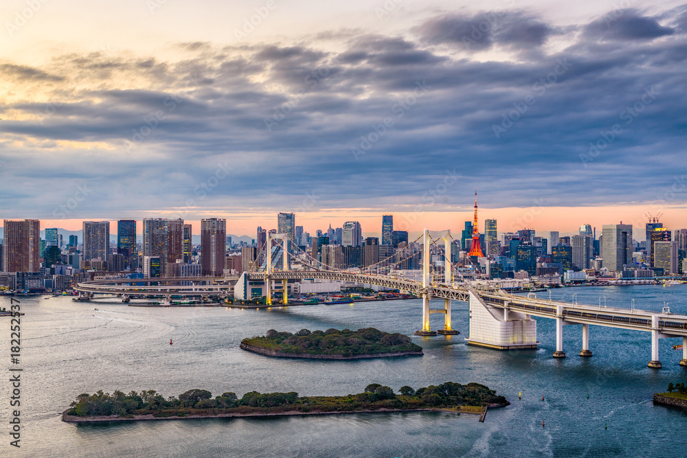 Fototapeta premium Tokyo Bay, Japan