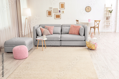 Modern living room interior...