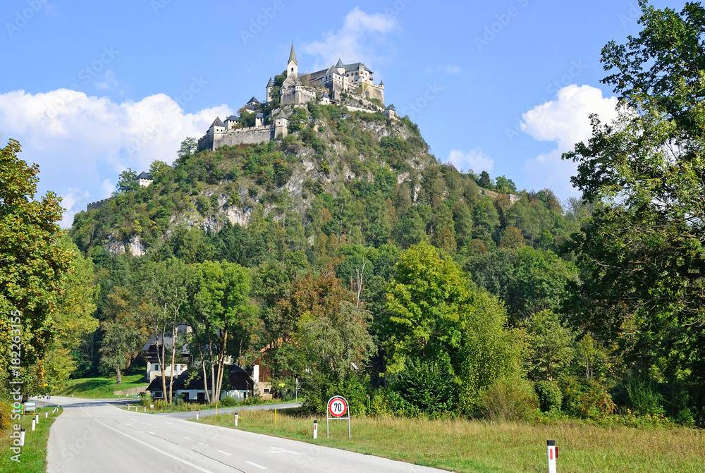 View of Landskron, Austria