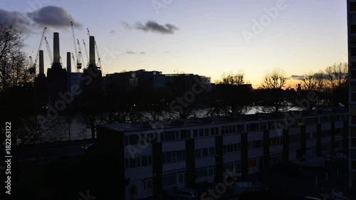 London Winter Time-lapse photo