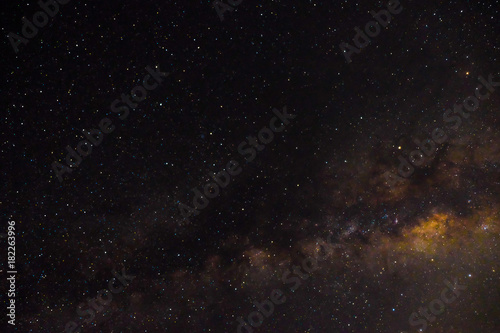 Milky way galaxy nebula night photograph