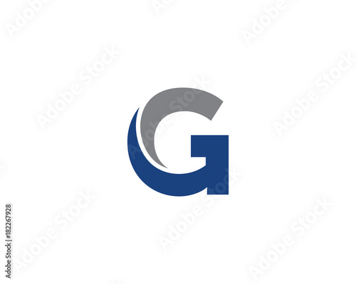 Fototapeta Naklejka Na Ścianę i Meble -  GC CG Letter Logo icon 4