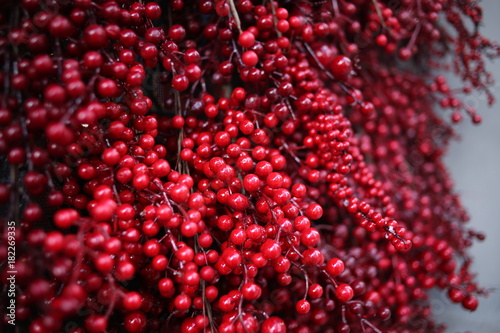 Faux schisandra berry harvest instillation
