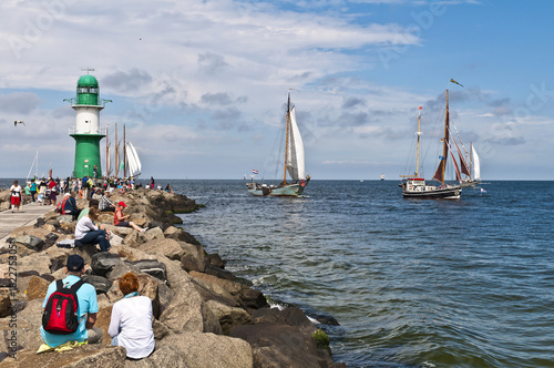 Urlaub an der Ostsee in Warnemünde  photo