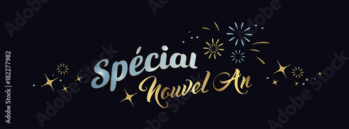 SPÉCIAL NOUVEL AN étiquette