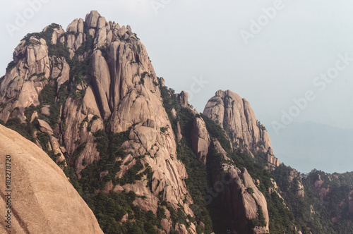 Massive Mountainrange China photo