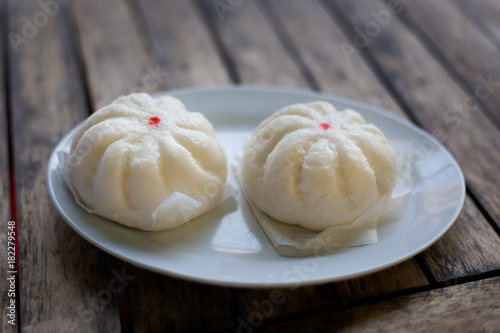 Fresh steamed chinese buns