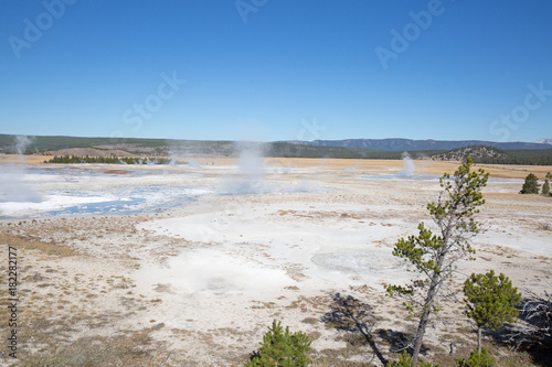 Lower geyser basin