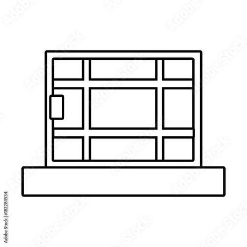 Window house isolated