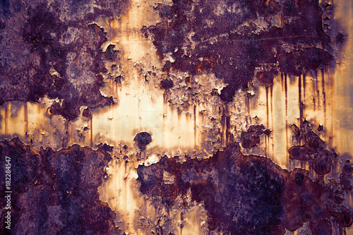 Texture of rusty metal with peeling paint 5 © kalpis