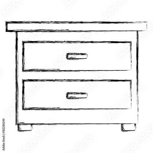 Wooden drawer funiture