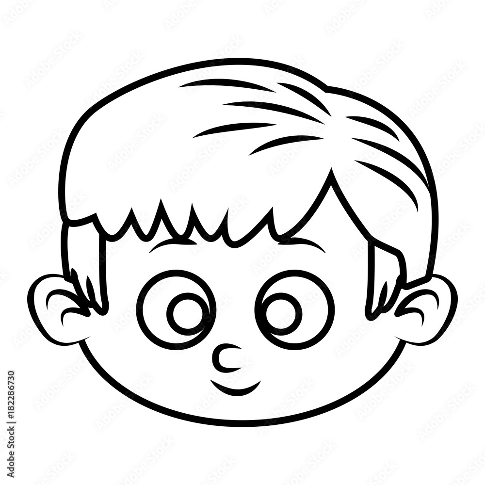 Cute boy cartoon Cute boy cartoon
