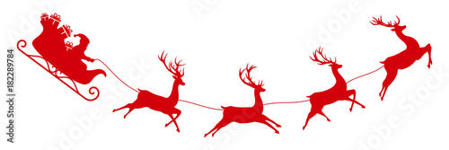 Flying sleigh